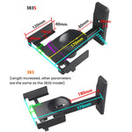 Adjustable Angle Wall Mount Speaker Stand Surround Sound Monitor Speaker Bracket, LKT-383, LKT-383S