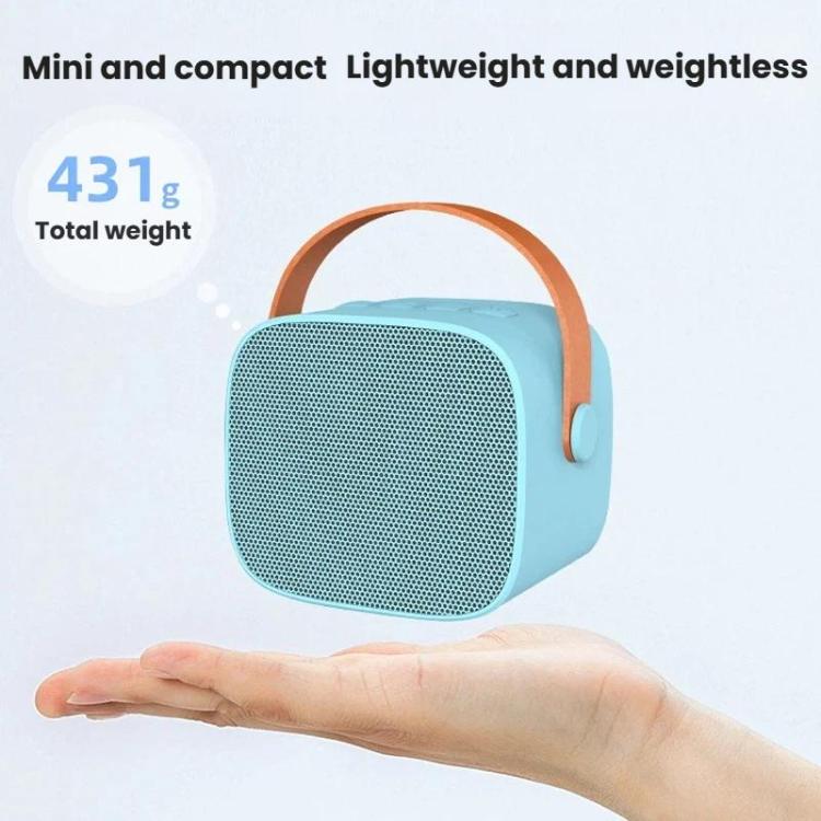 Portable Bluetooth Speaker With Detachable Microphone Kids Family Karaoke Set, Sky Blue Dual Mic, Pink Dual Mic, White Dual Mic, Sky Blue Single Mic, Pink Single Mic, White Single Mic