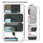 For Marshall Emberton III Case Silicone Protective Cover Portable Replacement Shell with Adjustable Shoulder Strap