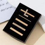 5pcs /Set Strap Decorative Rings Strap Letter Charms Accessories, A, B, C, D, E, F, G, J, K, L, M, R, S