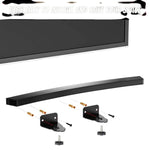 JJ-8007-B-0 2pcs For Samsung Curved Soundbar Wall Mount Speaker Bracket, For Samsung Curved Soundbar