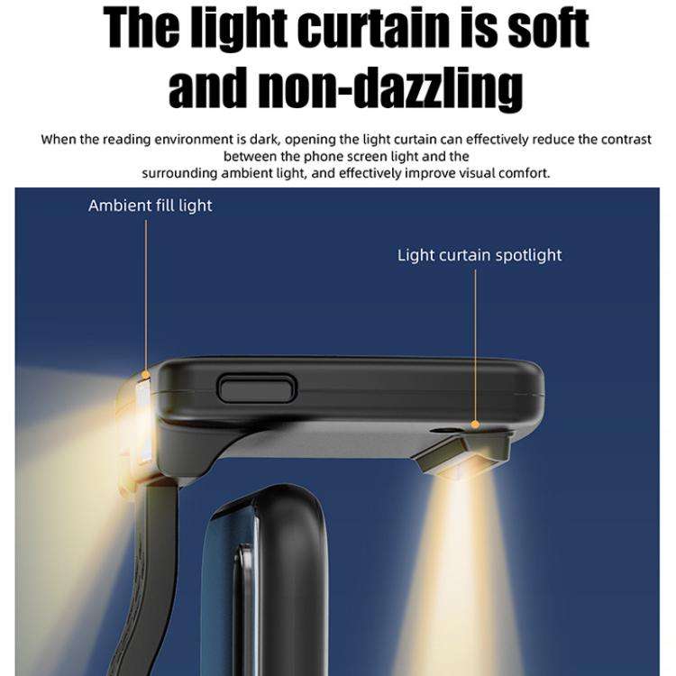 Tragbare magnetische Nachttischlampe zum Augenschutz beim Lesen mit dem Handy