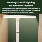 Xiajule Eye-Caring Study Desk Lamp With Time Display 3-Color Temperature Dimmable Reading Bedside Lamp, XH4000, XH4800