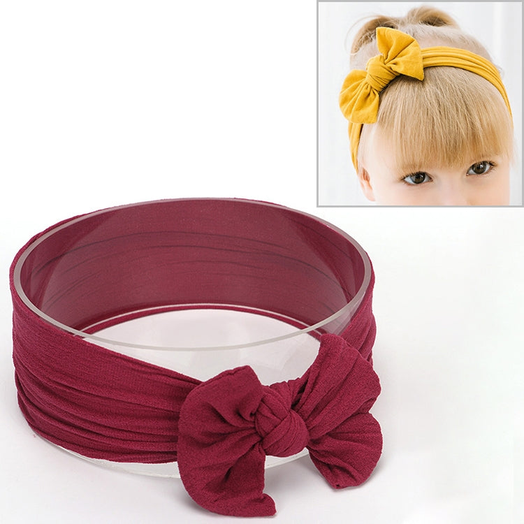 Cute Bowknot Infant Baby Girl Hairband Headwear Headbands