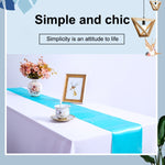 Satin Tablecloth Table Decoration for Home Party Wedding Christmas Decoration, 30X275CM