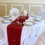 Satin Tablecloth Table Decoration for Home Party Wedding Christmas Decoration, 30X275CM