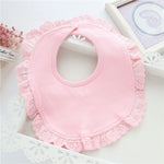 Newborn Lace Bow Baby Bibs Infant Saliva Towels