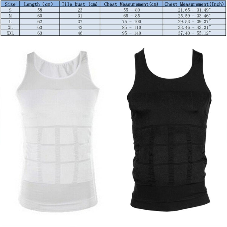 3 قطع صدرية تشكيل الجسم للرجال للتخسيس، S, L, M, XL, XXL