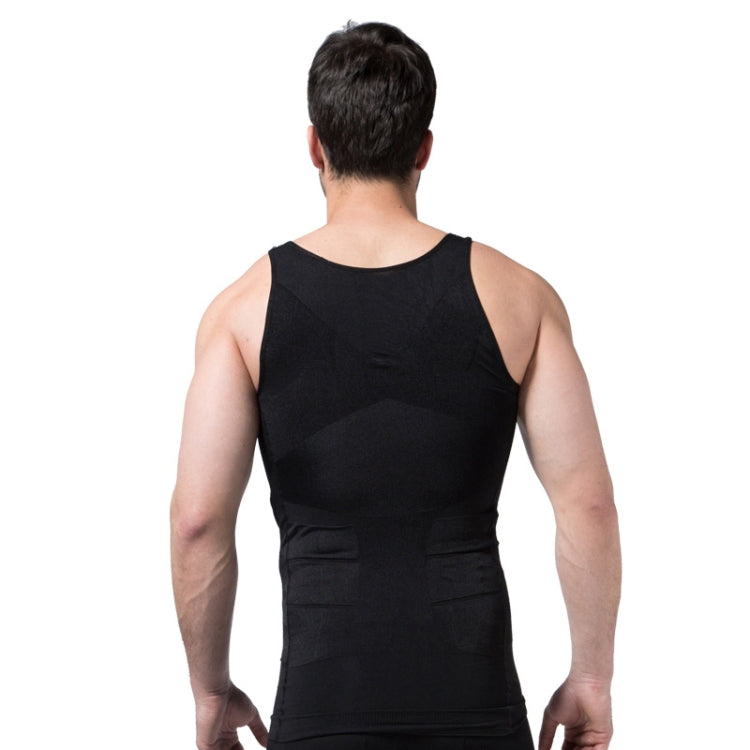 3PCS Men Slimming Body Shaper Vest Underwear, L, M, XL, XXL, S