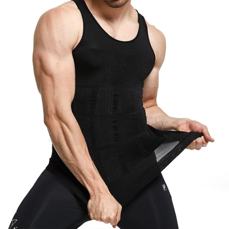 3PCS Men Slimming Body Shaper Vest Underwear, L, M, XL, XXL, S
