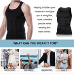 3PCS Men Slimming Body Shaper Vest Underwear, M, XL, XXL, S, L