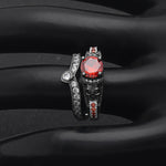 Skull Ring Punk Style Fashion Jewelry, 7