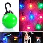 LED Flashlight Dog Cat Collar Glowing Pendant Luminous Bright Decoration Collars