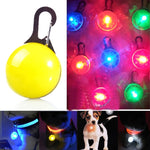 LED Flashlight Dog Cat Collar Glowing Pendant Luminous Bright Decoration Collars