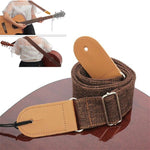 Cotton Linen Guitar Studs Strap Diagonal Shoulder Strap Musical Instrument Accessories
