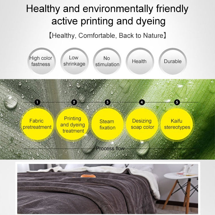 Winter Sofa Blanket Double Thick Cashmere Coral Fleece Ofice Nap Blanket, 1x1.6m, 1.2x2m, 1.5x2m, 1.8x2m, 2x2.3m