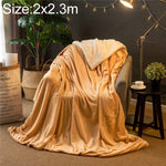 Winter Sofa Blanket Double Thick Cashmere Coral Fleece Ofice Nap Blanket, 1x1.6m, 1.2x2m, 1.5x2m, 1.8x2m, 2x2.3m
