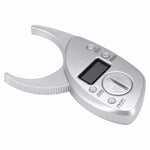 0-50MM Electronic Digital Display Fat Measurement Caliper Waist Circumference Ruler, Silver