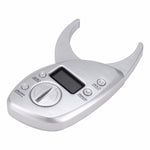 0-50MM Electronic Digital Display Fat Measurement Caliper Waist Circumference Ruler, Silver