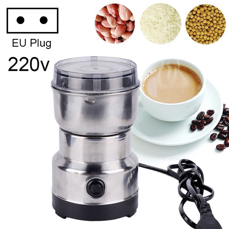 Multi-functional EU Plug Coffee Grinder Stainless Electric Herbs/Spices/Nuts/Grains/Coffee Bean Grinding, Coffee Grinder, EU Plug