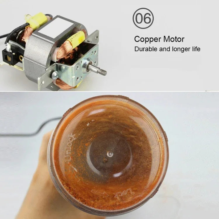 Multi-functional EU Plug Coffee Grinder Stainless Electric Herbs/Spices/Nuts/Grains/Coffee Bean Grinding, Coffee Grinder, EU Plug