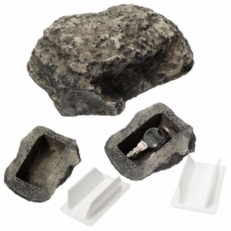 Creative Stone Insurance Key Storage Box Home Key Anti-lost Hidden Collection Key, Stone Insurance Key Storage Box