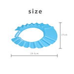 3 PCS Safe Baby Shower Cap Kids Bath Visor Hat Adjustable Baby Shower Cap Protect Eyes Hair Wash Shield for Children Waterproof Cap, Blue+wave, Yellow+Round, Blue+Round, Pink+wave, Pink+earflaps, Yellow+earflaps, Blue+earflaps, Yellow+wave, Pink+Round