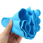 3 PCS Safe Baby Shower Cap Kids Bath Visor Hat Adjustable Baby Shower Cap Protect Eyes Hair Wash Shield for Children Waterproof Cap, Blue+wave, Yellow+Round, Blue+Round, Pink+wave, Pink+earflaps, Yellow+earflaps, Blue+earflaps, Yellow+wave, Pink+Round