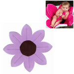 Newborn Baby Bathtub Foldable Blooming Bath Flower Bath Tub for Baby Blooming Sink Bath for Baby Play Bath Sunflower Cushion Mat, Diameter: 85cm, Blue, Dark Blue, Green, Pink, Purple, Rose, Yellow