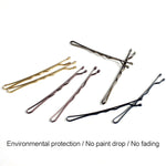 3 PCS Female Black Gold Barrettes Hair Clips Headbands Hair Accessories