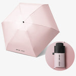 Mini Portable Umbrella Rain Women Windproof Durable 5 Folding Sun Umbrellas