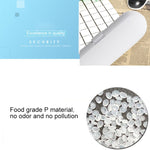 3 PCS Universal Sonic Electric Toothbrush Travel Portable Storage Box, White