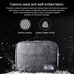 Digital Cable Bag Men Portable Travel Gadgets Pouch Power Cord Charger Headset Organizer