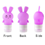 Multi-purpose Outdoor Travel Portable Bottle Squeeze Bottle Silicone Little Empty Bottle, 75ml