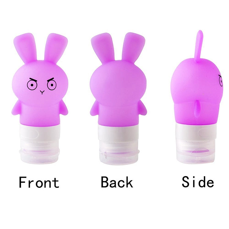 Multi-purpose Outdoor Travel Portable Bottle Squeeze Bottle Silicone Little Empty Bottle, 75ml