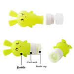 Multi-purpose Outdoor Travel Portable Bottle Squeeze Bottle Silicone Little Empty Bottle, 75ml