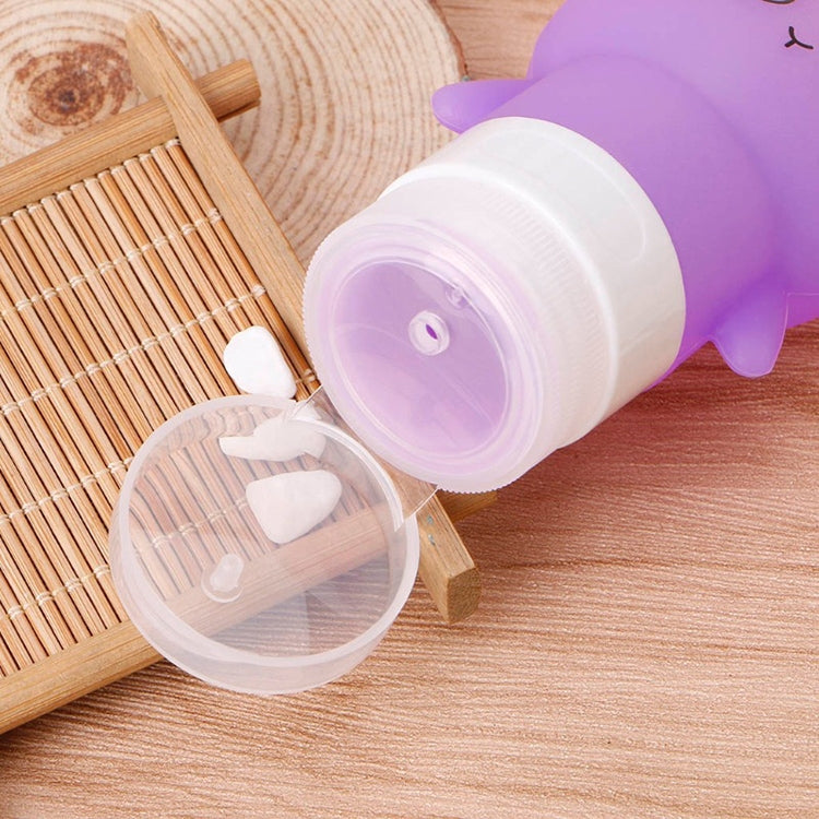 Multi-purpose Outdoor Travel Portable Bottle Squeeze Bottle Silicone Little Empty Bottle, 75ml