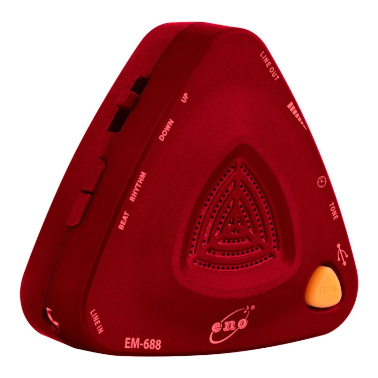 ENO EM-688 Electronic Vocal Rechargeable Metronome For Piano/Guitar/Drum/Guzheng/Violin, EM-688 (Black), EM-688 (Red), EM-688 (Blue)