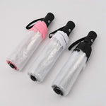 Creative Transparent Folding Umbrella 8 Bones Automatic Umbrella