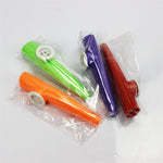 10PCS Plastic Kazoo Children Accompaniment Instrument, Random Color Delivery, 10PCS Kazoo