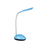 2 PCS Flexible Adjustable Portable Bedroom Reading Desk Lamp LED Night Light for Children, White, Pink, Blue, Green