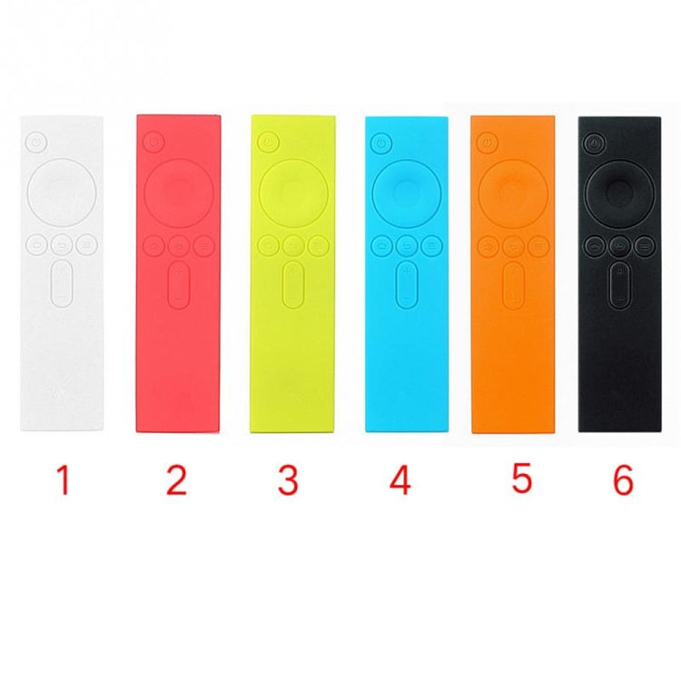 6 قطع غطاء حماية من السيليكون الناعم TPU مع غطاء مطاطي لجهاز التحكم عن بعد شاومي Mi TV Box