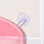 Cartoon Wall Hanging Kitchen Bathroom Storage Bags Knitted Net Mesh Bag Baby Bath Toys Shampoo Organizer