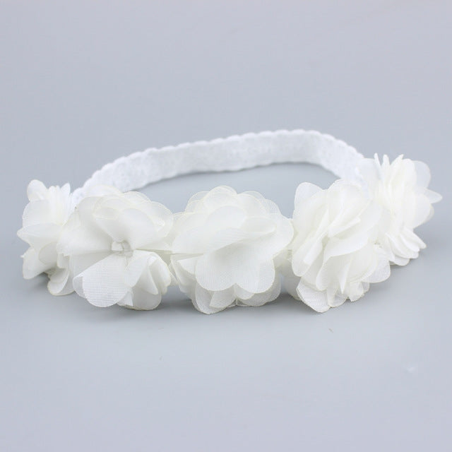 Baby Girl Flower Headband Handmade DIY Headwear Hair accessories