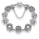 Women Fashion Simple Panjia Opal Crystal Alloy Bracelet, 17cm, 18cm, 19cm, 20cm