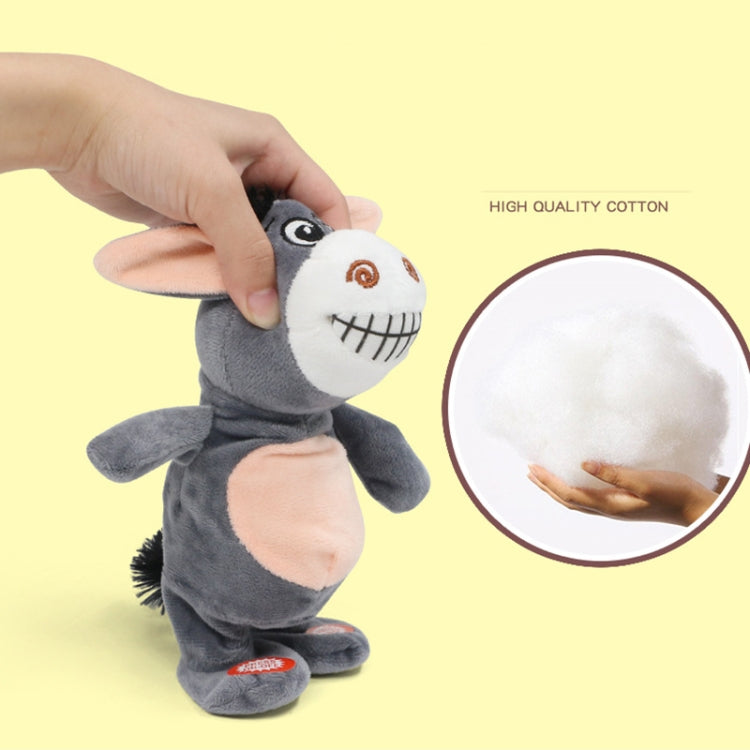 Electronic Pet Interactive Toy Smart Walking Talking Small Donkey Children Birthday Gift, Small Donkey