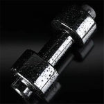 2 PCS 550ML Dumbbell Cup Fitness Sports Bottle Plastic Personality Cup