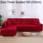 Sofa All-inclusive Universal Set Sofa Full Cover Add One Piece of  Pillow Case, Single Seater(90-140cm), Two Seater(145-185cm), Three Seater(190-230cm), Four Seater(235-300cm)