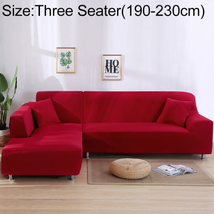 Sofa All-inclusive Universal Set Sofa Full Cover Add One Piece of  Pillow Case, Single Seater(90-140cm), Two Seater(145-185cm), Three Seater(190-230cm), Four Seater(235-300cm)