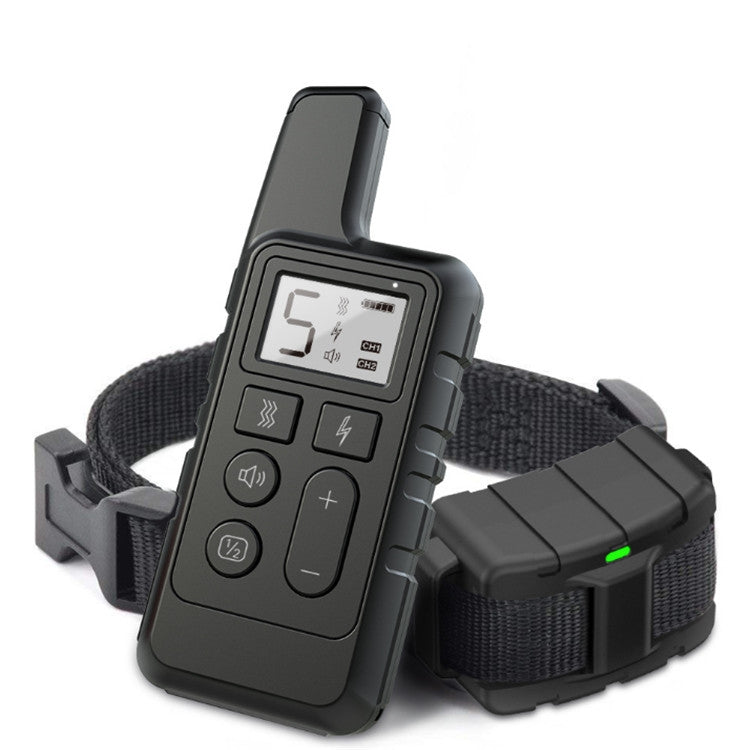 500m Dog Training Bark Stopper Remote Control Electric Shock Waterproof Electronic Collar